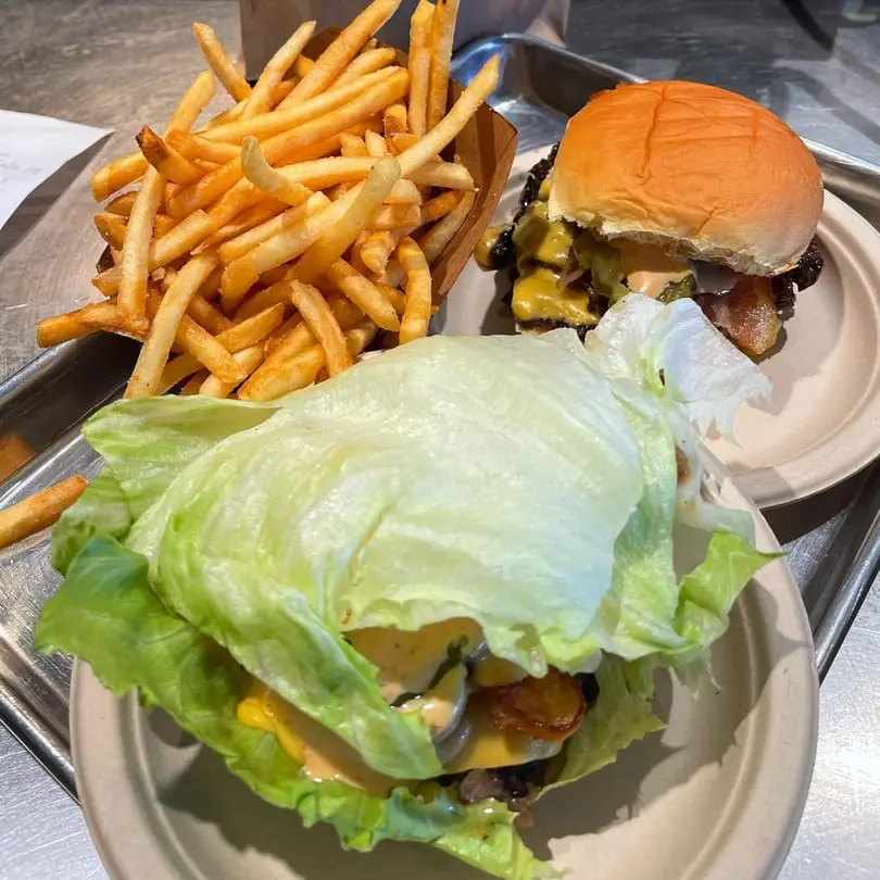 Two burgers